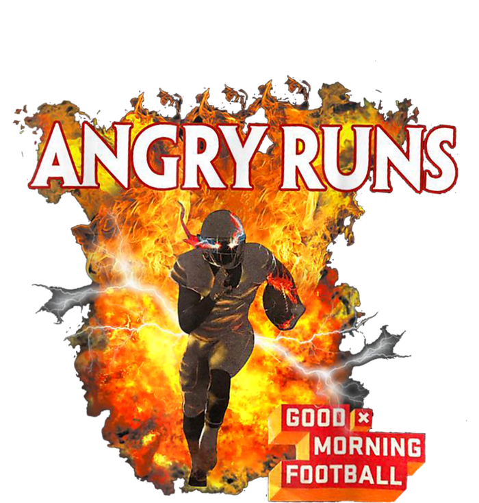 Angry Runs Good Morning Football Sport Lover Football Fan PosiCharge Competitor Tank