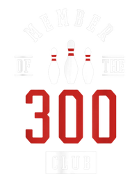 Member Of The 300 Club Bowling Ball Strike Pins Women's Pullover Hoodie