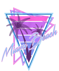 Retro Miami Beach Vintage 80s Beach Souvenir T-Shirt