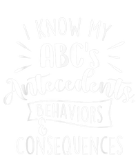 I Know My ABC's Behavior Analyst Therapist Psychologist Womens CVC Long Sleeve Shirt