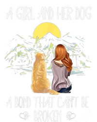 A Girl And Her Dog A Bond That Can't Be Broken T-Shirt