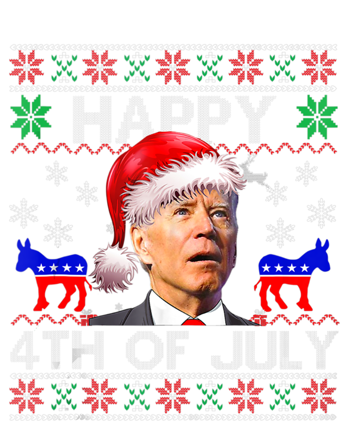 Ugly Santa Joe Biden Happy 4th Of July Christmas Legacy Cool Fit Booney Bucket Hat