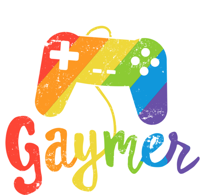 Gaymer Gift Lgbt Pride Gay Gamer Rainbow Flag Gift T-Shirt