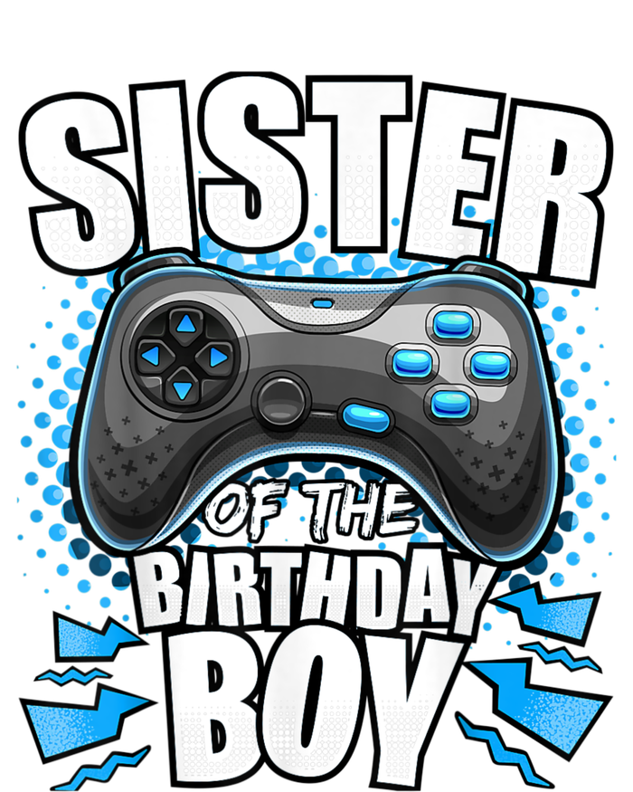 Sister Of The Birthday Boy Matching Video Game Birthday Sustainable Bucket Hat