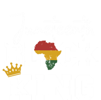 Juneteenth Black King With Pan African Map Flag Gift T-Shirt