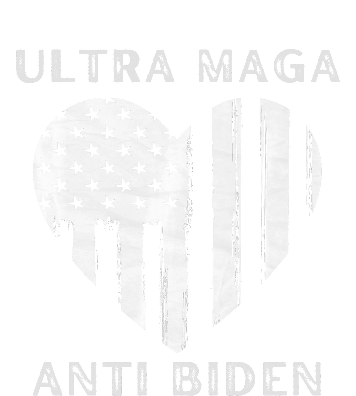 Utra MAGA Conservtive Anti Biden Fourth Of July Ladies PosiCharge Competitor Racerback Tank