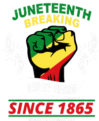 Juneteenth Breaking Every Chain Since 1865 Ladies Long Sleeve Shirt