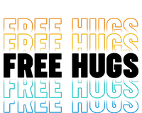 Colorful Free Hugs Pattern Premium T-Shirt