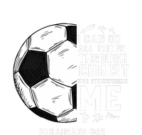 Christian Funny Soccer Men Boys Religious Kids T-Shirt