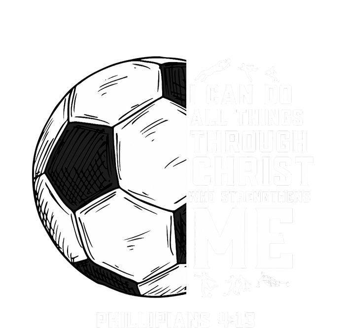 Christian Funny Soccer Men Boys Religious Kids T-Shirt