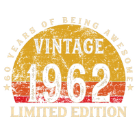 60 Year Old Gifts Retro Vintage 1962 Limited Edition 60th Birthday Kids Long Sleeve Shirt