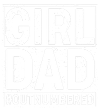 Girl Dad #OutNumbered Baby Bodysuit