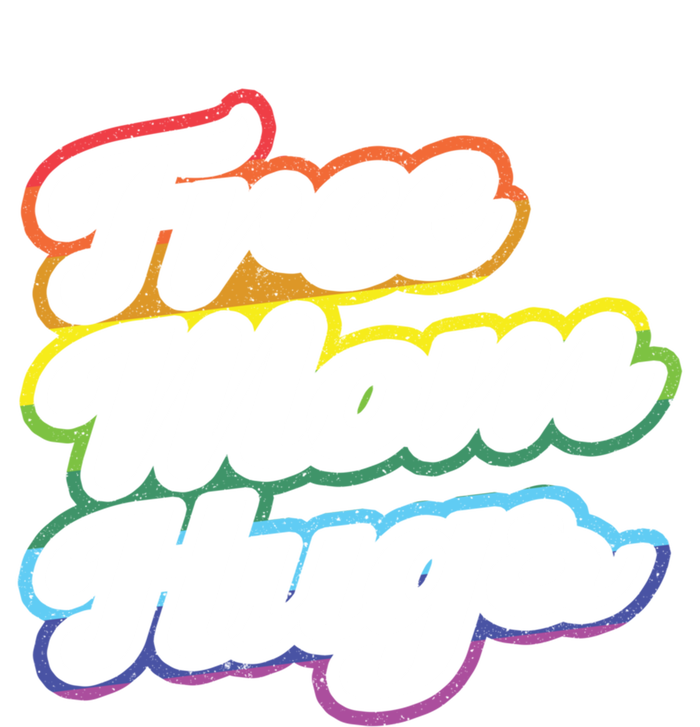 Vintage Lgbtq Free Mom Hugs Cool Gift Women's Tri-Blend 3/4-Sleeve Raglan Shirt