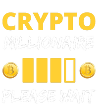 Cryptocurrency Millionaire Loading Please Wait Funny Womens California Wash Sweatshirt