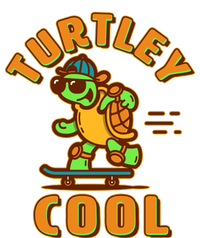 Funny Retro Turtley Cool Skateboarding Turtle Kids Long Sleeve Shirt