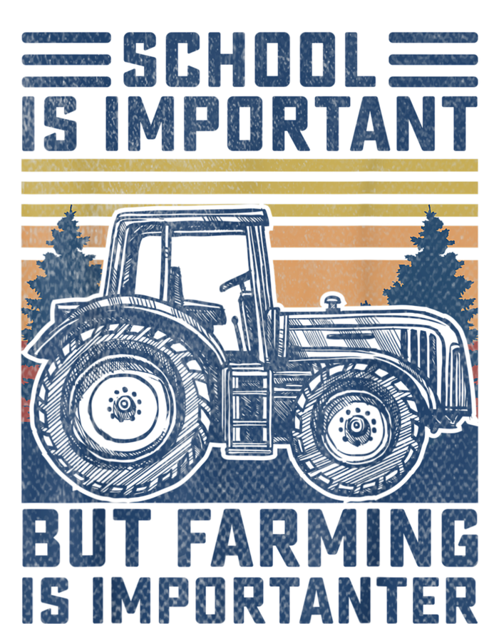 But Farming Is Importanter Farmer Tractor Funny Farm Boys The Baniff Cuffed Pom Beanie