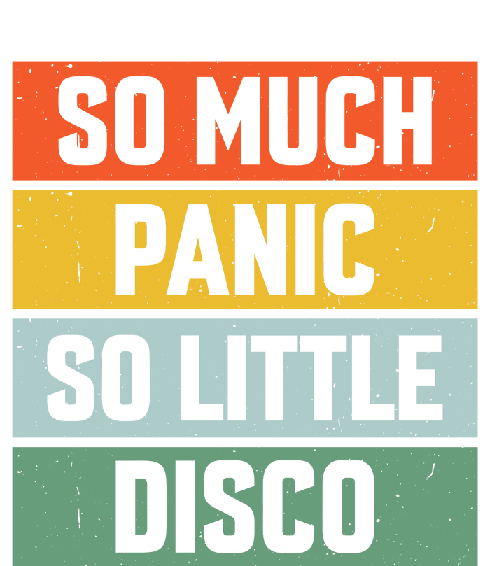 So Much Panic So Little Disco Ladies Essential Tank