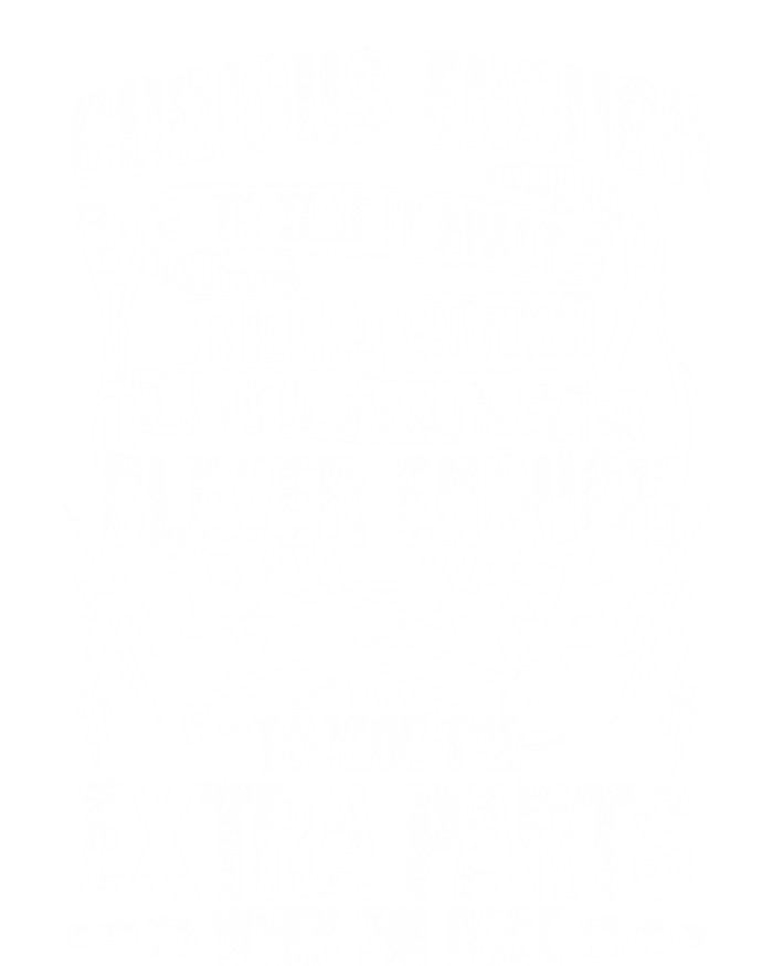 Curious Skilled And Clever Gift Funny Car Auto Truck Mechanic Meaningful Gift T-Shirt