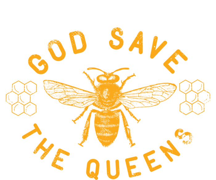 Bee Lovers Design God Save The Queen Funny Gift Sweatshirt Cinch Pack Bag