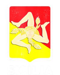 Sicilian Pride Sicilia Sicilian Flag Trinacria Poster