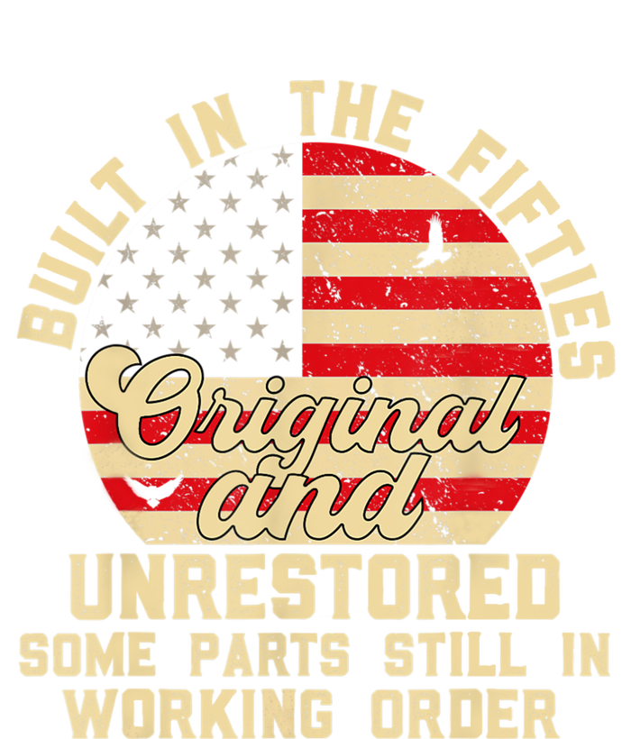 Built In The Fifties Original &Unrestored Born In The 1950s V-Neck T-Shirt