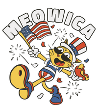 Meowica Fourth Of July Funny Cat T-Shirt