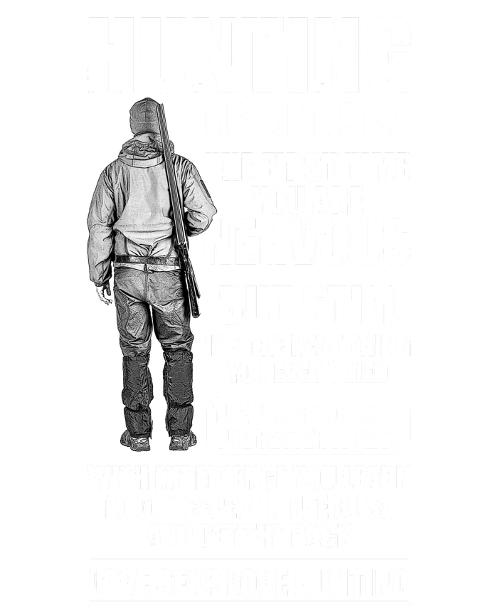 Hunting Is Like Sex Insulated Varsity Jacket