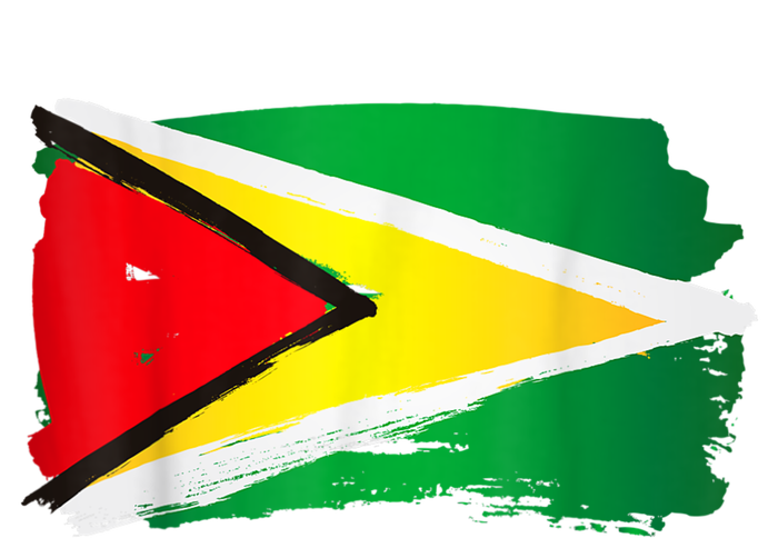 Guyana Flag Paint Style T-Shirt