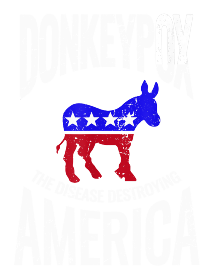 Donkey Pox The Disease Destroying America Funny Anti Biden T-Shirt