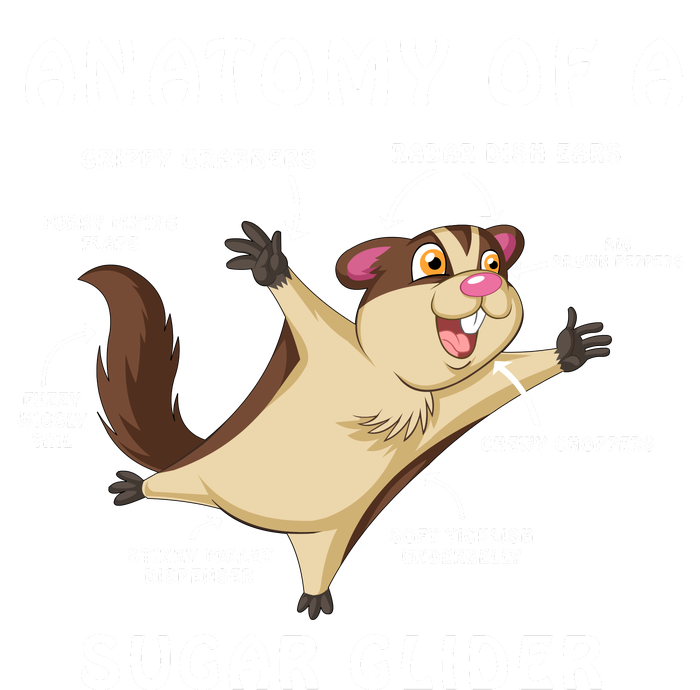 Anatomy Of A Sugar Glider T-Shirt