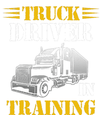 Truck Driver In Training Women's Crop Top Tee