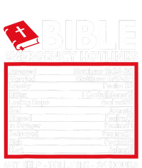 Bible Emergency Numbers Funny Christian Bible Jesus Flat Bill Trucker Hat