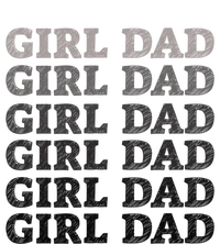 Girl Dad Outnumbered Proud New Father Gift Bumper Sticker