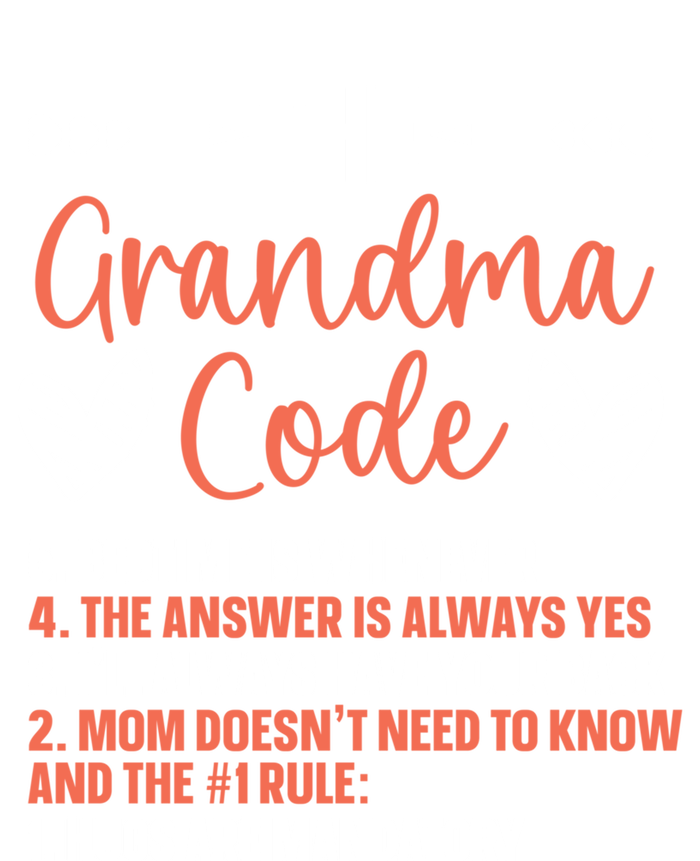 The Grandma Code Granny Grandmother Grandparent Gift Insulated Varsity Jacket