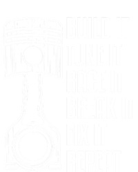 Build It Tune It Race It Break It Fix It Repeat Mechanic Gift Women's Tri-Blend 3/4-Sleeve Raglan Shirt