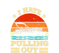 Funny Boat I Hate Pulling Out Pontoon Captain T-Shirt