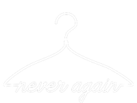 Pro Roe Never Again Wire Hanger Full Zip Hoodie