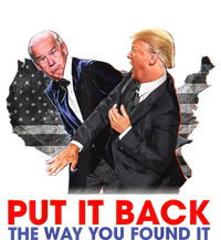 Put It Back The Way You Found It Funny Trump Slap Anti Biden Ladies Essential Flowy Tank