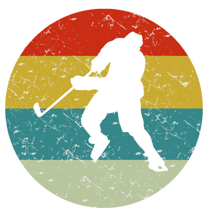 Retro Vintage Ice Hockey Bumper Sticker