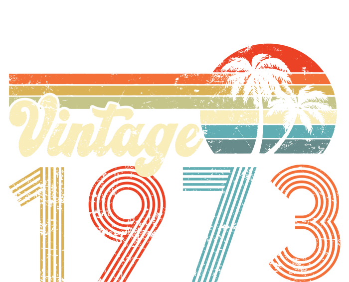 Vintage 1973 Made In 1973 49rd Birthday Gift 49 Year Old T-Shirt