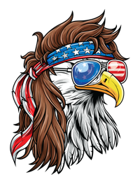 Patriotic Bald Eagle Mullet Usa American Flag 4th Of July Meaningful Gift Long Sleeve Shirt