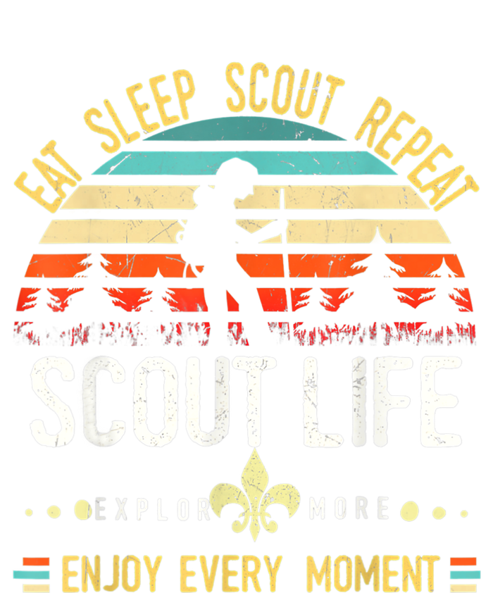 Eat Sleep Scout Repeat Vintage Scouting Scout Life T-Shirt