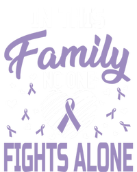 Testicular Cancer In This Family No One Fights Alone Gift Tie-Dye Long Sleeve Shirt