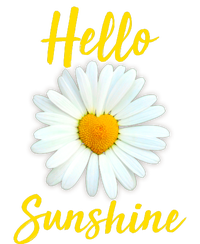 Cute Hello Sunshine Heart Daisy Flower Hoodie