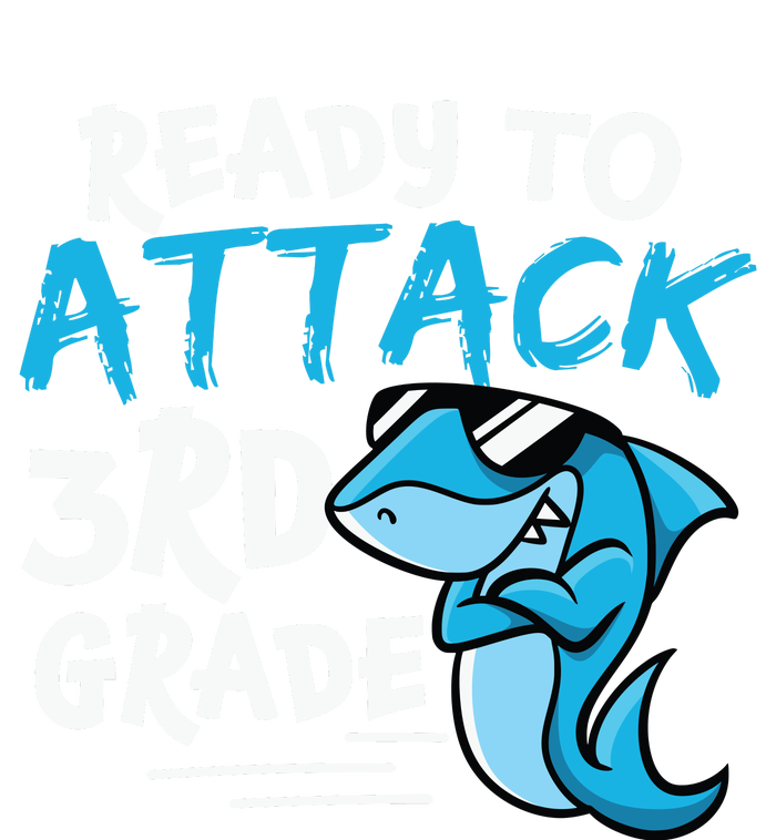 Ready To Attack 3rd Grade Back To School First Day Of School Premium T-Shirt