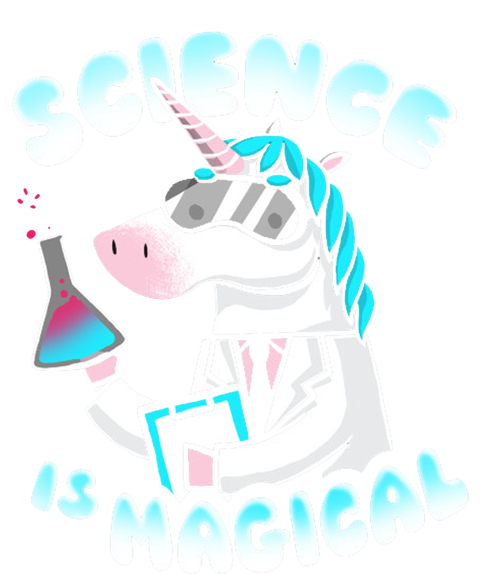 Science Is Magical Lab Unicorn Funny Kids Hoodie