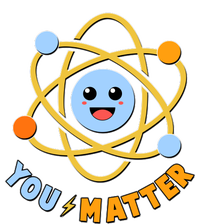 Cute Funny You Matter Science Atom Ladies Essential Flowy Tank