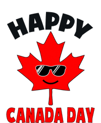 Happy Canada Day Funny Maple Leaf Canada Day The Baniff Cuffed Pom Beanie