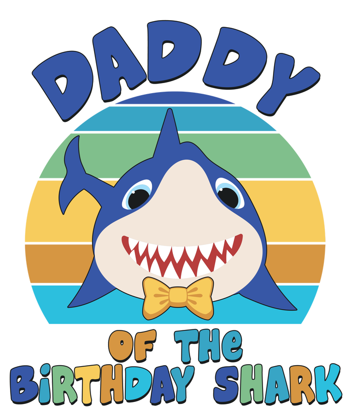 Funny Daddy Of The Birthday Shark T-Shirt