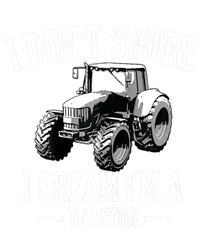 Funny I Don't Snore I Dream I'm A Tractor Gift For Dad Women's T-Shirt